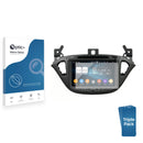 3pk Optic+ Nano Glass Screen Protectors for Opel Corsa E 2015