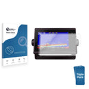 3-pack of Nano Glass screen protectors for Garmin GPSMAP 7412xsv