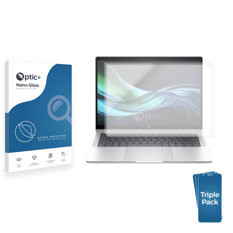 3-pack of Nano Glass screen protectors for HP EliteBook 1040 G11