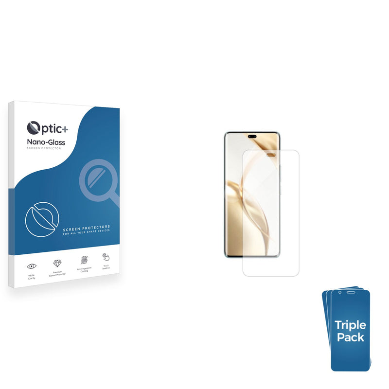 3-pack of Nano Glass screen protectors for Honor 200 Pro