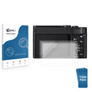 3-pack of Nano Glass screen protectors for Panasonic Lumix TZ99