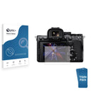 3pk Optic+ Nano Glass Screen Protectors for Sony Alpha 7S III