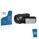 3-pack of Nano Glass screen protectors for Panasonic X1500 4K Semi-Pro
