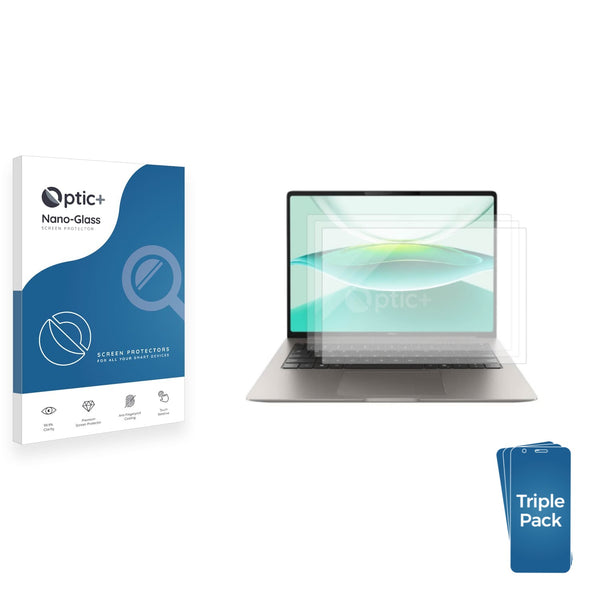 3-pack of Nano Glass screen protectors for Honor MagicBook Pro 14