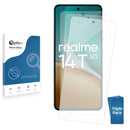 3-pack of Nano Glass screen protectors for realme 14T
