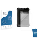 3-pack of Nano Glass screen protectors for Unitech TB85