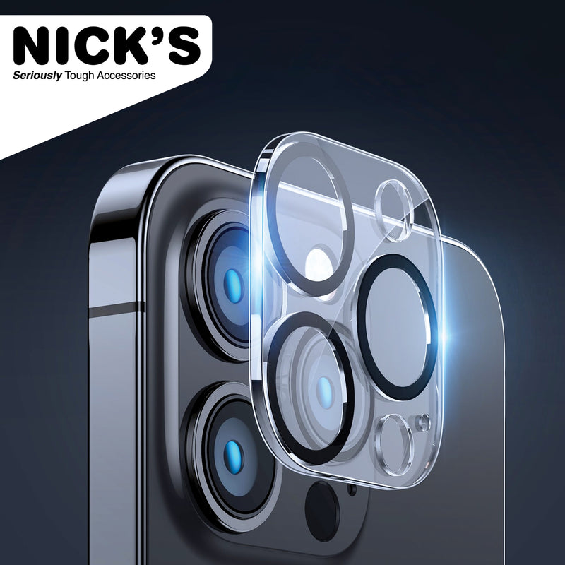 NICK'S fitted Screen Protector for iPhone 14 Pro/Pro Max Camera