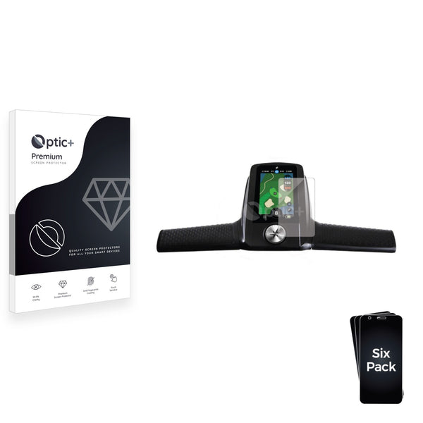 6pk Optic+ Premium Film Screen Protectors for MGI AI Navigator GPS+