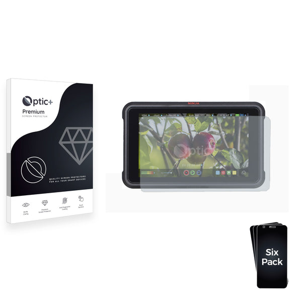 6pk Optic+ Premium Film Screen Protectors for Atomos Ninja V