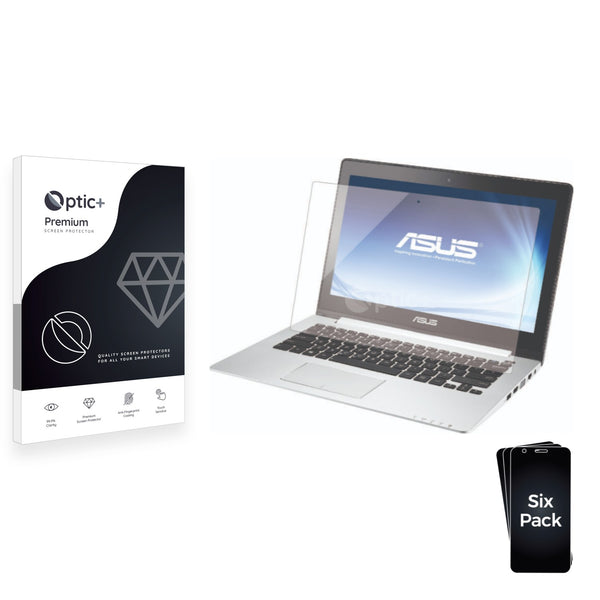 6pk Optic+ Premium Film Screen Protectors for ASUS VivoBook S300CA
