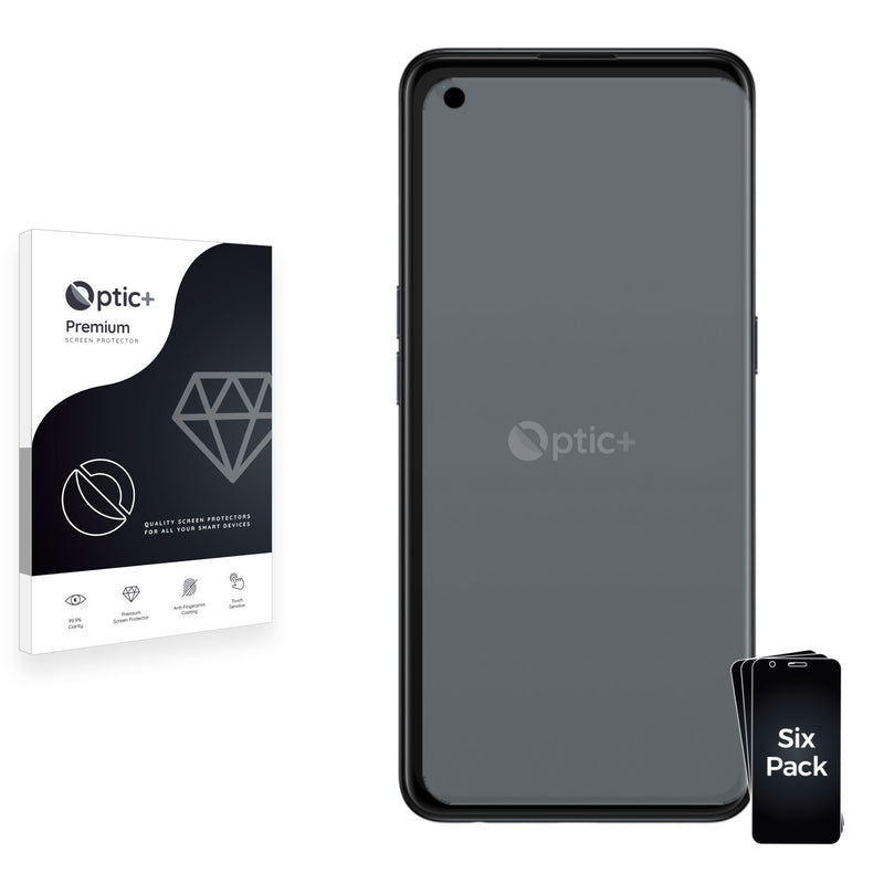 6pk Optic+ Premium Film Screen Protectors for Oppo Find X3 Lite