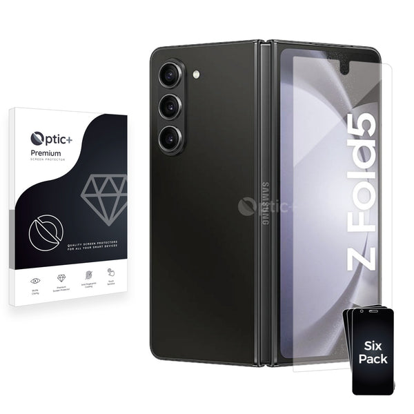 6pk Optic+ Premium Film Screen Protectors for Samsung Galaxy Z Fold 5