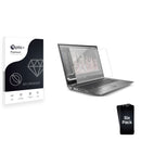 6pk Optic+ Premium Film Screen Protectors for HP Zbook Fury 15 G7 (Non Touch)