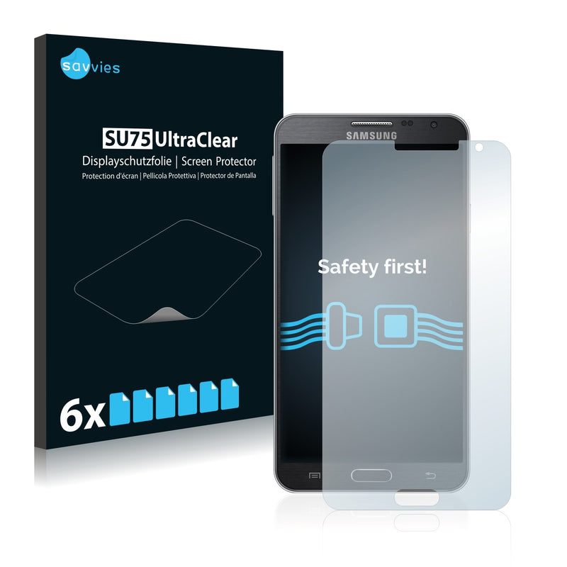 6x Savvies SU75 Screen Protector for Samsung Galaxy Note 3 Neo N7505