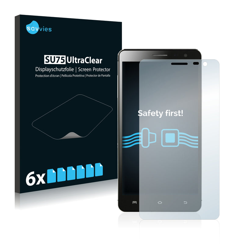 6x Savvies SU75 Screen Protector for Foxnovo F2000