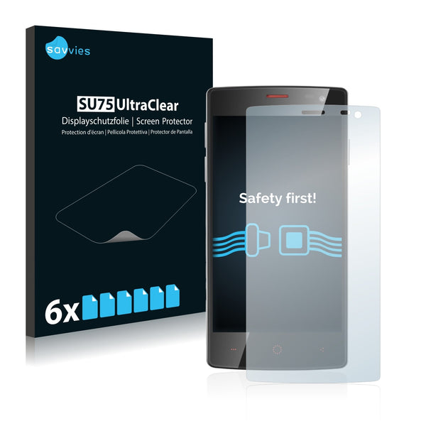 6x Savvies SU75 Screen Protector for Ulefone Be X