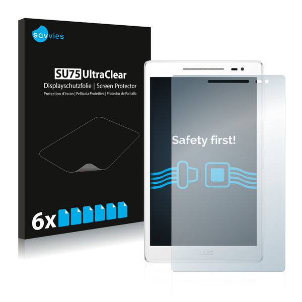 6x Savvies SU75 Screen Protector for Asus ZenPad 8.0 Z380 KL