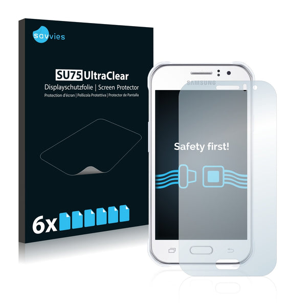6x Savvies SU75 Screen Protector for Samsung Galaxy J1 Ace