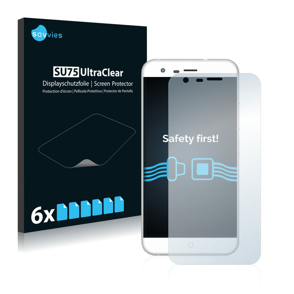 6x Savvies SU75 Screen Protector for Ulefone Paris