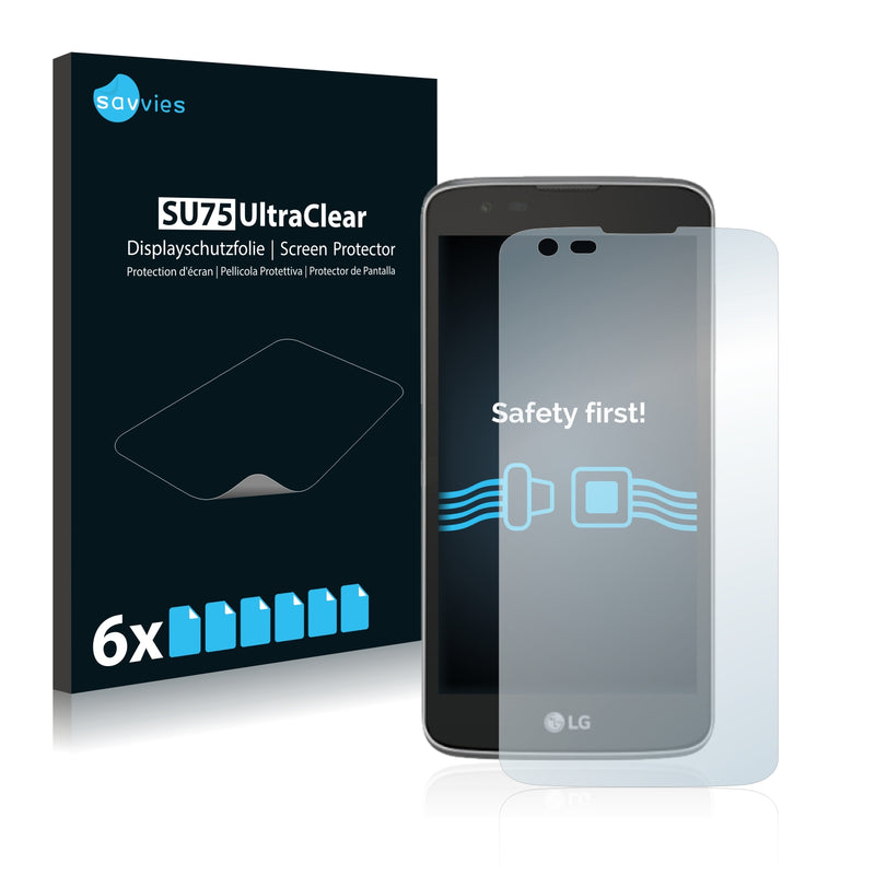 6x Savvies SU75 Screen Protector for LG Tribute 5