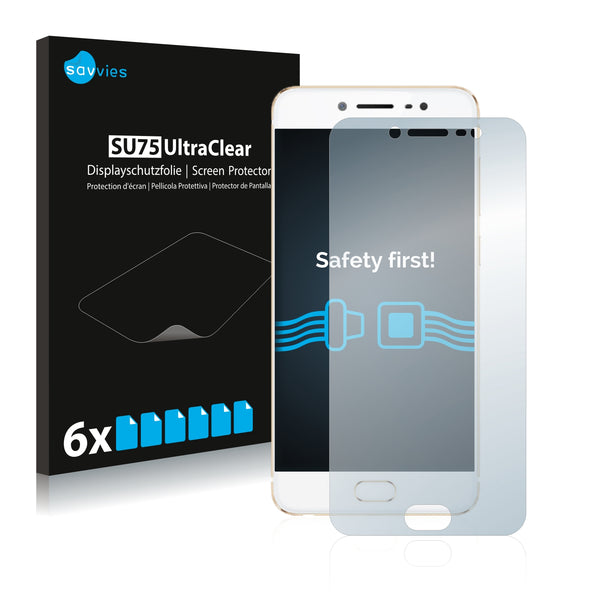 6x Savvies SU75 Screen Protector for Vivo X7