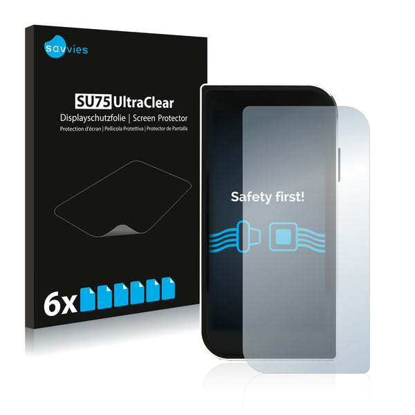 6x Savvies SU75 Screen Protector for Sigelei T150