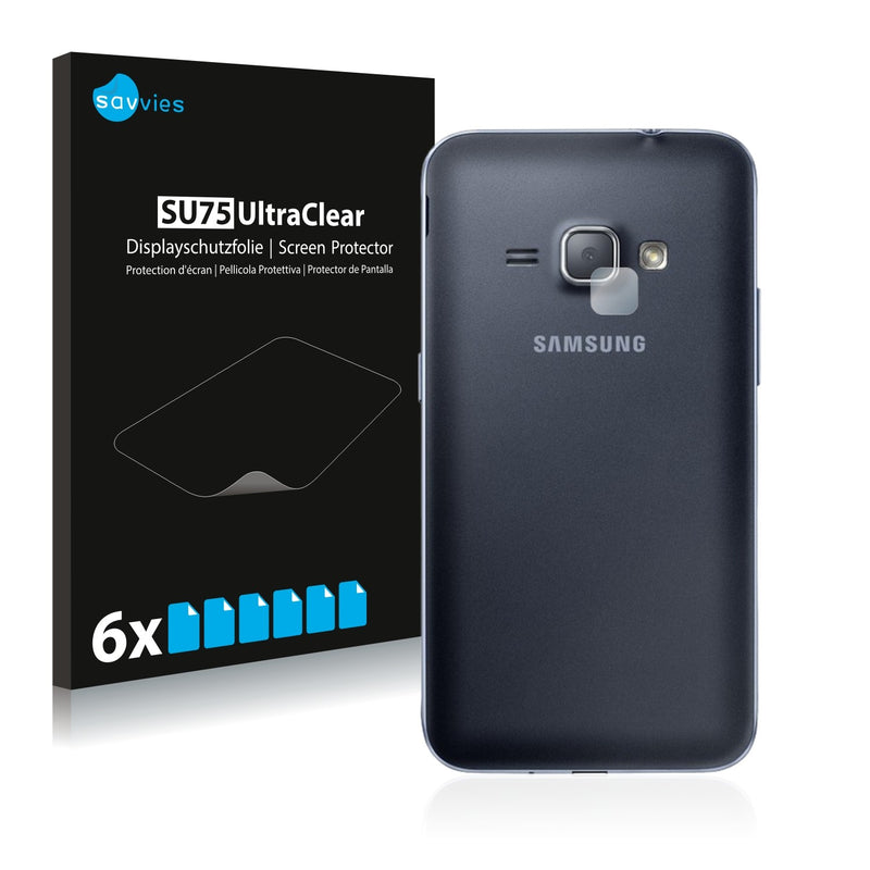 6x Savvies SU75 Screen Protector for Samsung Galaxy J1 2016 (Camera)