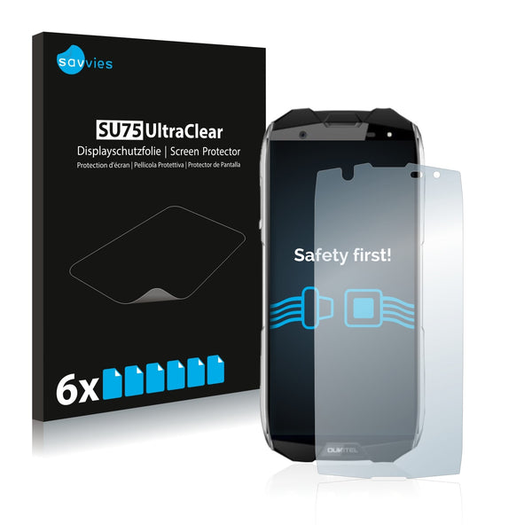 6x Savvies SU75 Screen Protector for Oukitel WP5000