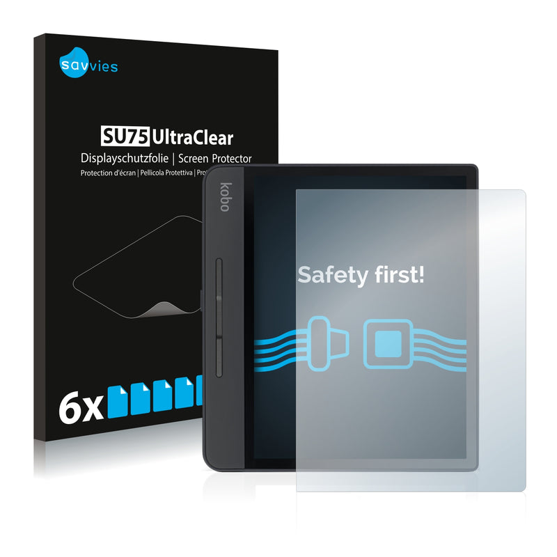 6x Savvies SU75 Screen Protector for Kobo Forma