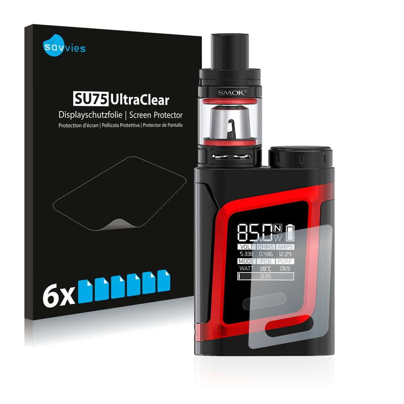 6x Savvies SU75 Screen Protector for Smok RHA 85