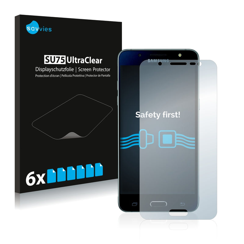 6x Savvies SU75 Screen Protector for Samsung Galaxy J5 2016