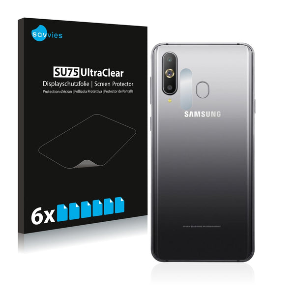 6x Savvies SU75 Screen Protector for Samsung Galaxy A60 (Camera)