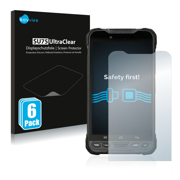 6x Savvies SU75 Screen Protector for UniStrong UT12P