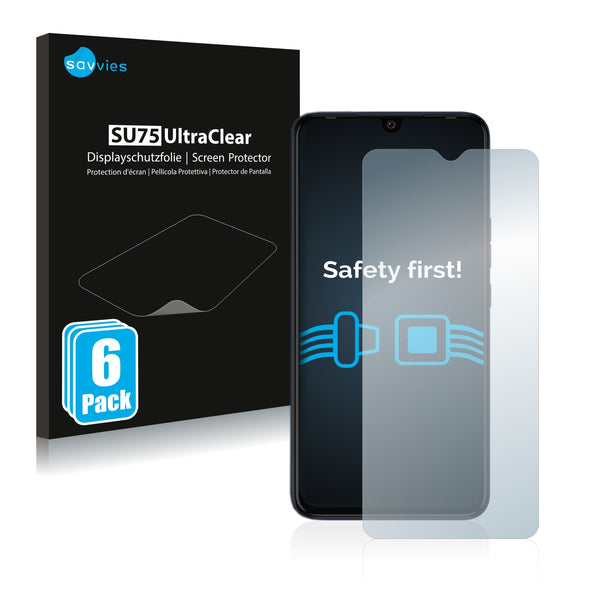 6x Savvies SU75 Screen Protector for Tecno Pova Neo