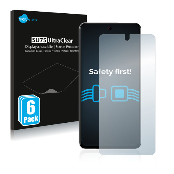 6x Savvies SU75 Screen Protector for Vivo iQOO Neo 5 SE