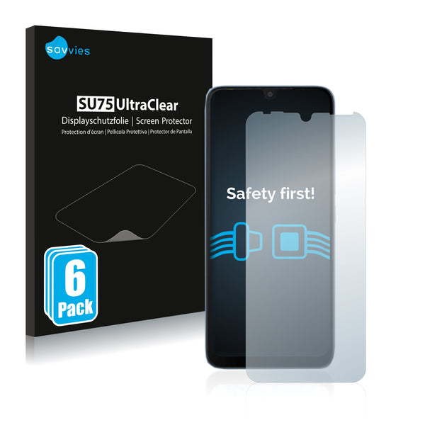 6x Savvies SU75 Screen Protector for Tecno Pop 5 LTE