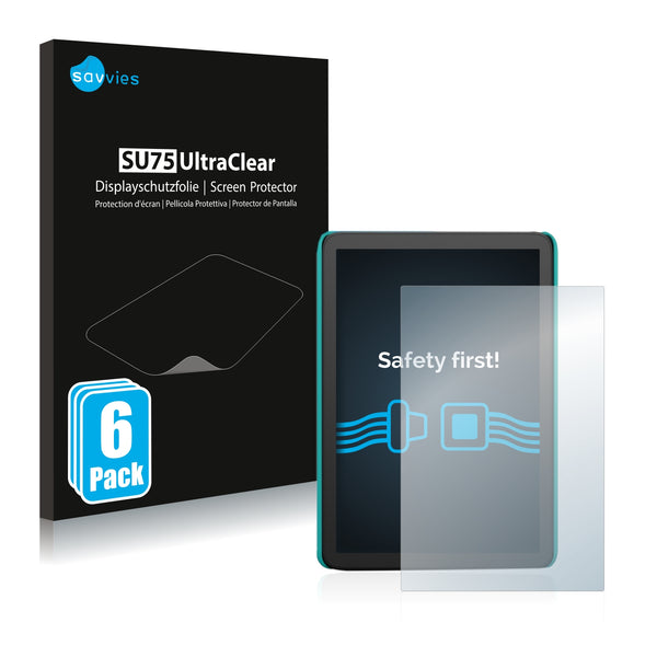 6x Savvies SU75 Screen Protector for Amazon Kindle Kids (2022)