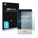 6x Film Screen Protector for SecuX Nifty