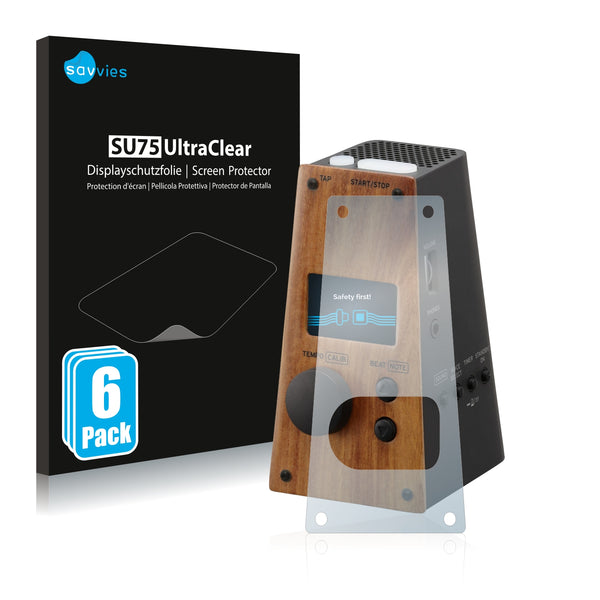 6x Film Screen Protector for Korg Digital Metronome KDM3BK KDM3WH