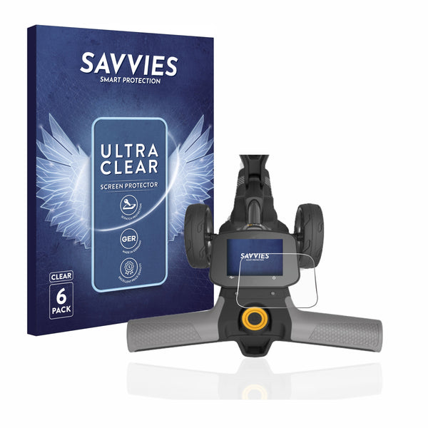 6x Film Screen Protector for PowaKaddy FX5 New Full colour 3.5?