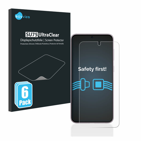 6x Film Screen Protector for Samsung Galaxy S23 Enterprise Edition