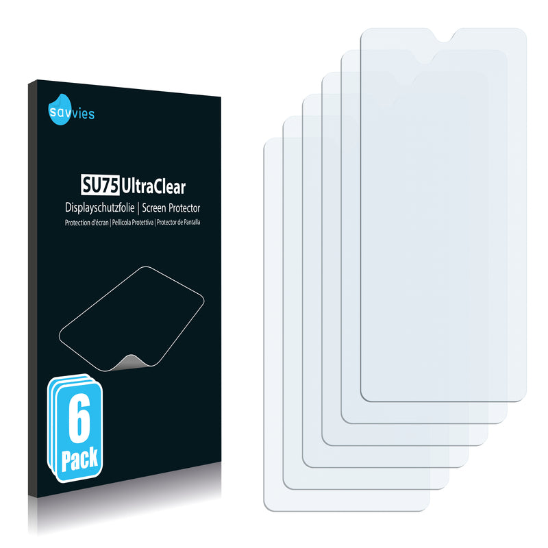 6x Savvies SU75 Screen Protector for Samsung Galaxy M13 5G