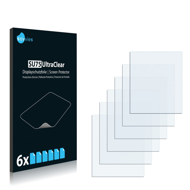 6x Savvies SU75 Screen Protector for Siemens Gigaset C610