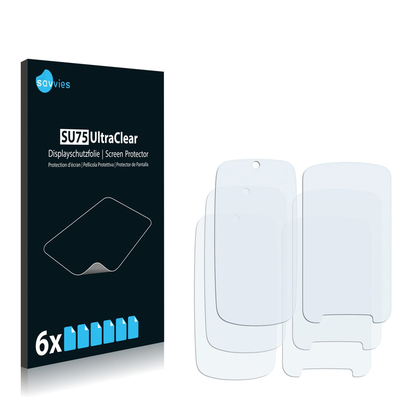 6x Savvies SU75 Screen Protector for Motorola Gleam Plus