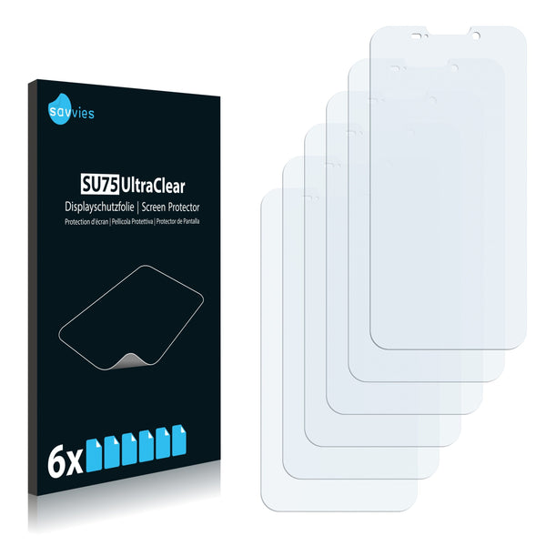 6x Savvies SU75 Screen Protector for ZTE V987
