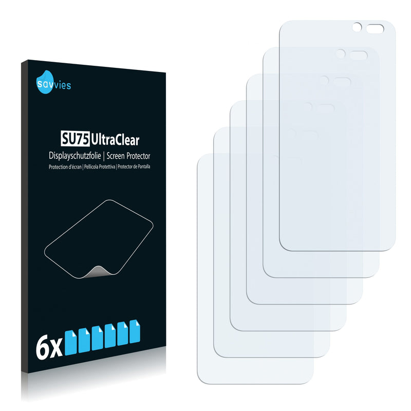 6x Savvies SU75 Screen Protector for BLU Advance 4.5
