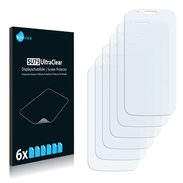 6x Savvies SU75 Screen Protector for Meo Smart A12