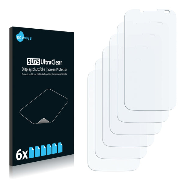 6x Savvies SU75 Screen Protector for Tecno M3