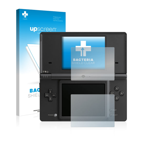 upscreen Bacteria Shield Clear Premium Antibacterial Screen Protector for Nintendo DSi