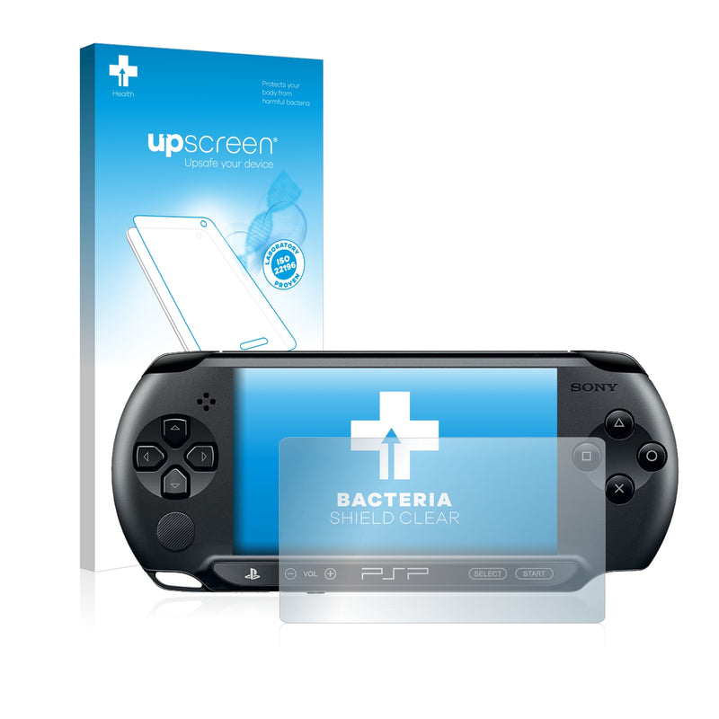 upscreen Bacteria Shield Clear Premium Antibacterial Screen Protector for Sony PSP 1004